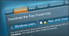 powervoip screenshot